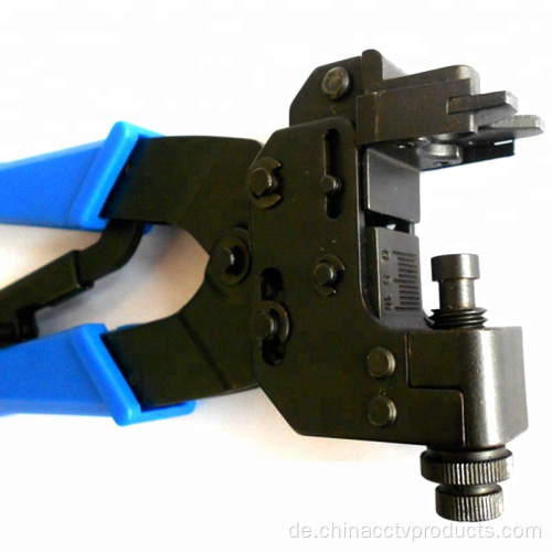 CCTV-Komprimierung Coaxial Crimper F-Anschluss Crimp-Werkzeug